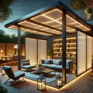Quels accessoires choisir pour améliorer votre pergola ?